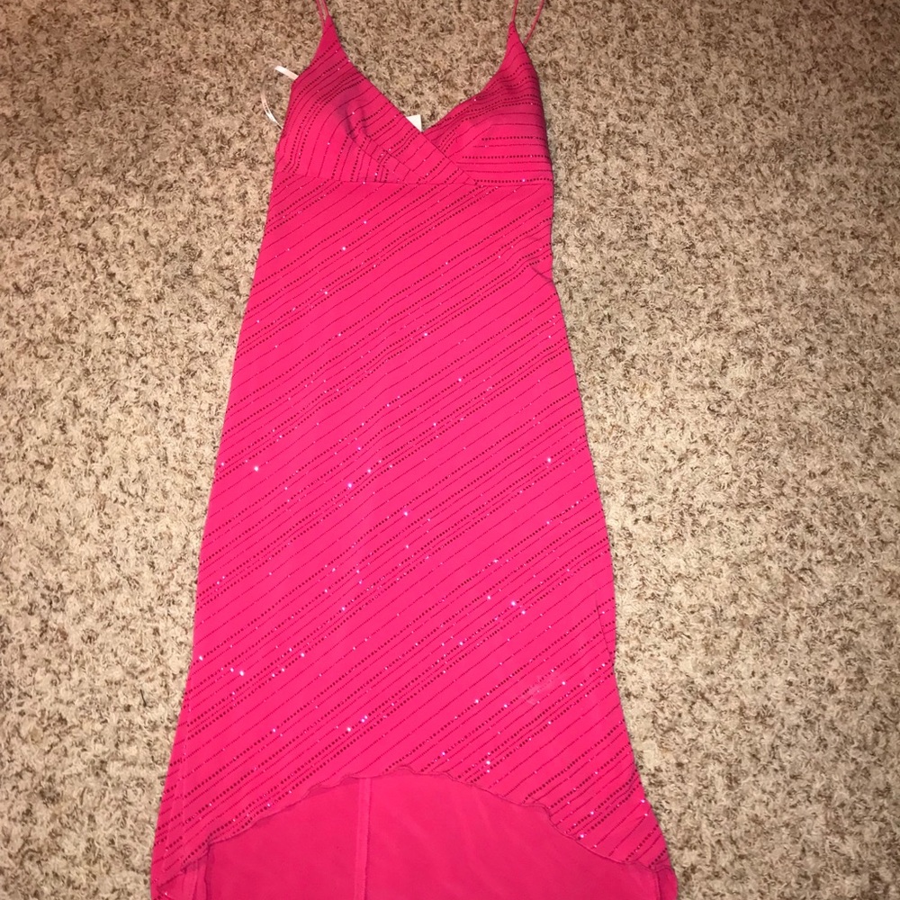 City Triangles Pink Sparkly Dress